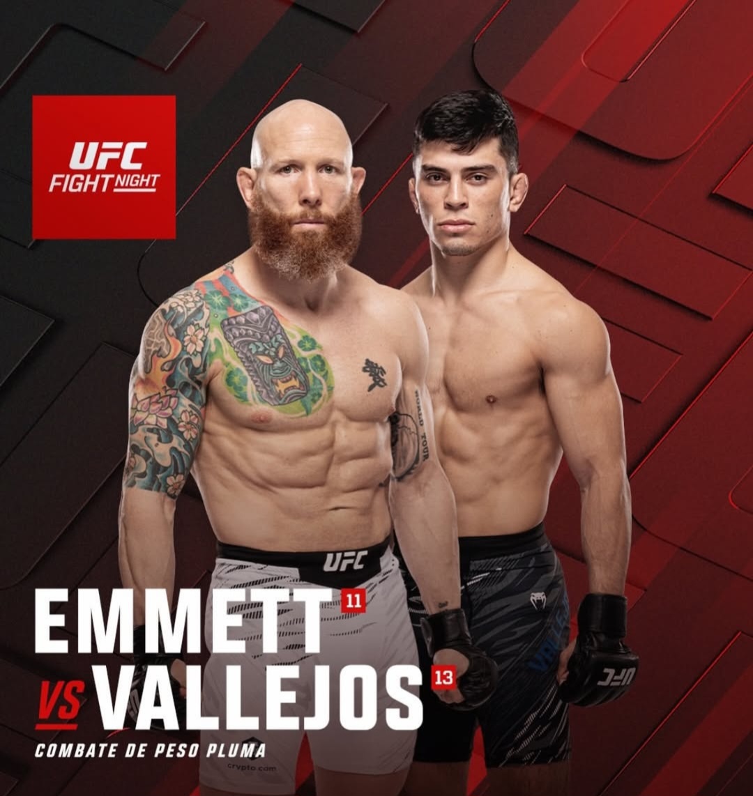 كيفن فاليخوس يخوض أول نزال رئيسي له ضد جوش إيميت