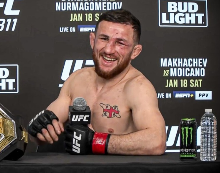 ميراب دفاليشفيلي يبتعد مؤقتًا عن UFC ويخوض تحديًا جديدًا في عرض RAF 8