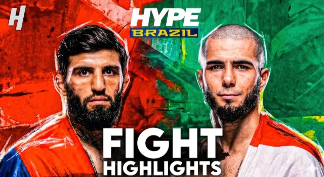 تساروكيان يهزم موكاييف بالإخضاع في عرض Hype Brazil بريو دي جانيرو