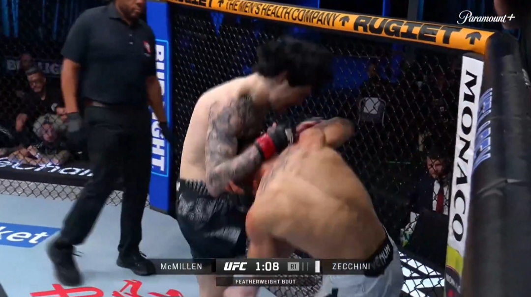 ظهور ناري لماكميلن.. ضربة قاضية مدمّرة في أول نزال له بـUFC