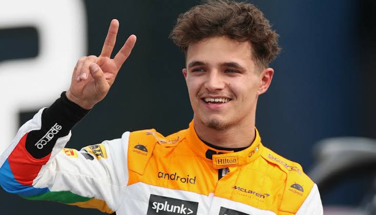 لاندو نوريس يكشف عن قائمة أبطاله الأربعة في الفورمولا 1