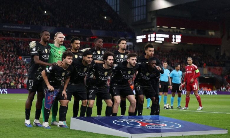 باريس سان جيرمان يُقصي ليفربول بثنائية في أنفيلد ويعبر بثقة إلى نصف نهائي دوري الأبطال
