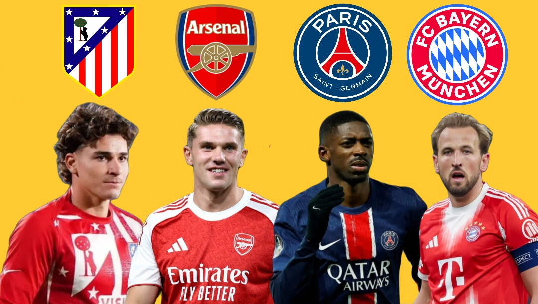 مربع الكبار يكتمل.. صراع مفتوح على لقب دوري أبطال أوروبا