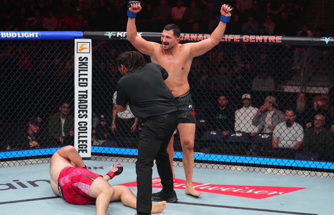 جوكهان ساريجام يعلن نفسه بقوة في UFC بإسقاط تانر بوزر بالضربة القاضية