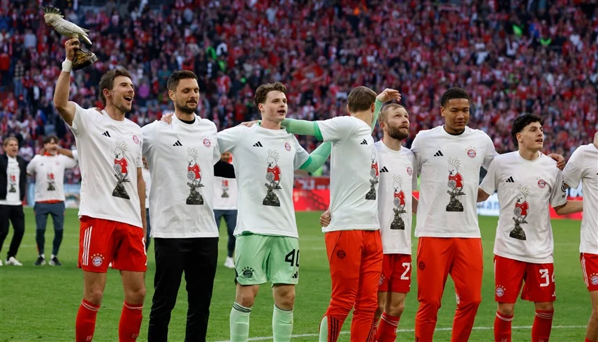 بايرن ميونخ يتوج بلقب البوندسليجا للمرة 35.. ويقترب من حلم الثلاثية