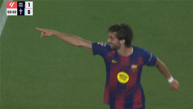 جدل تحكيمي جديد في برشلونة.. إلغاء هدف فيران توريس يثير الشكوك