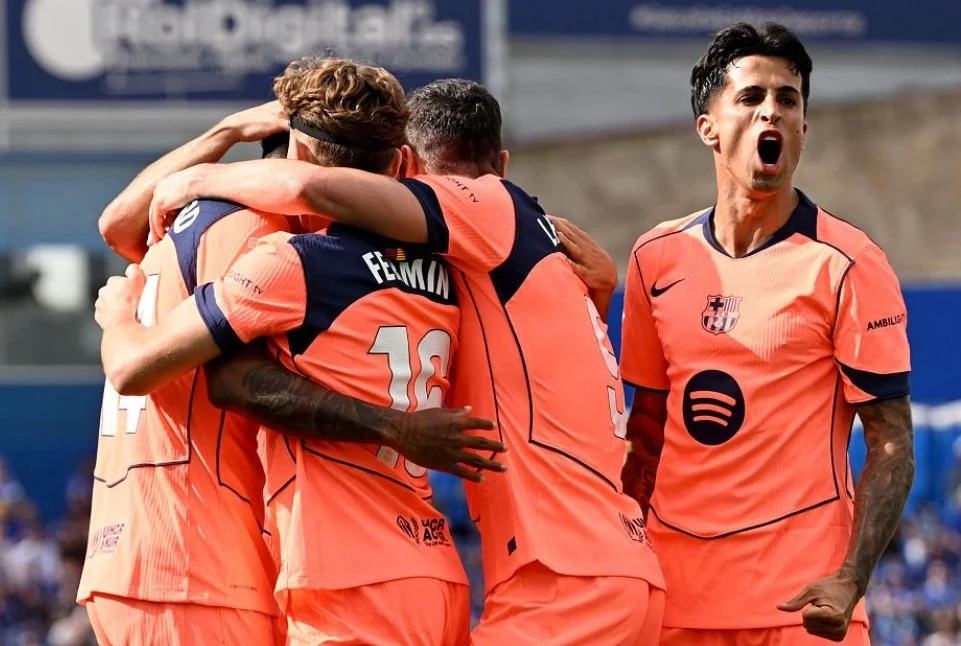 برشلونة يقترب من حسم الليغا بعد فوز ثمين على خيتافي وتوسيع الفارق مع ريال مدريد
