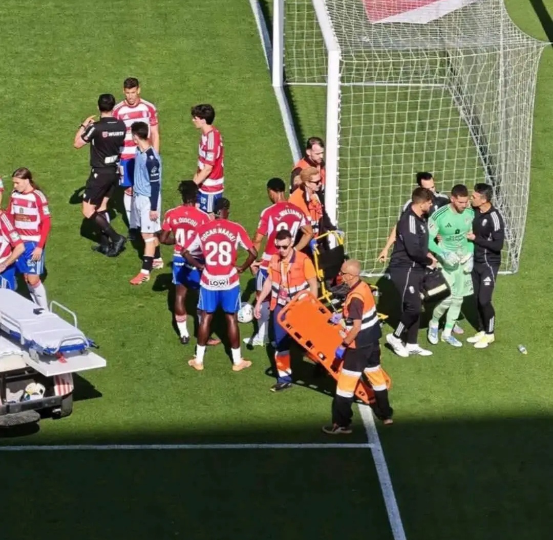 إصابة دموية تُجبر لوكا زيدان على مغادرة الملعب في خسارة غرناطة أمام ألميريا