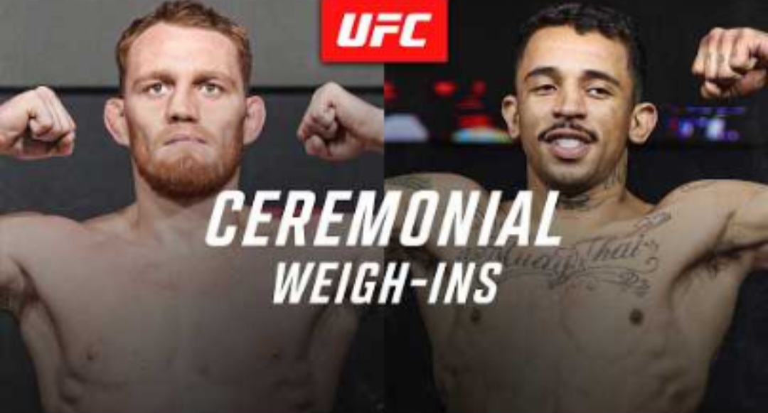 نتائج الميزان لعرض UFC Perth.. ديلا مادالينا وبراتيس في الوزن قبل المواجهة المرتقبة