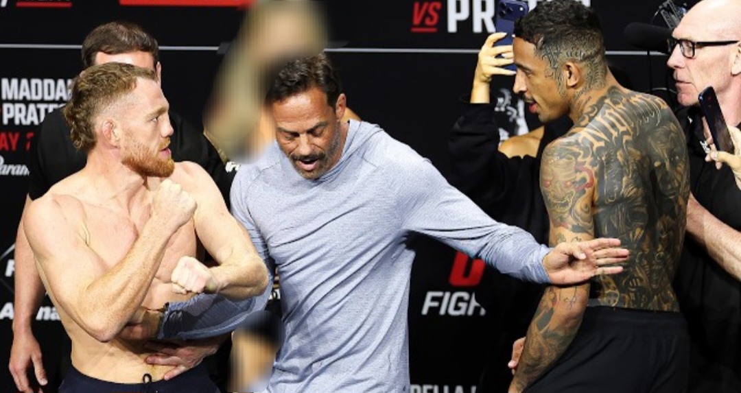 مواجهات نارية قبل القتال.. لقطات Faceoffs تشعل أجواء UFC Perth