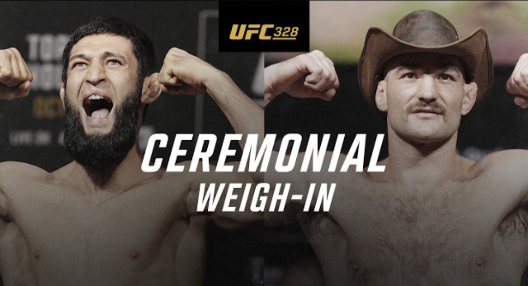 فيديو الأوزان الرسمية لـ UFC 328: شيماييف وستريكلاند وجهًا لوجه