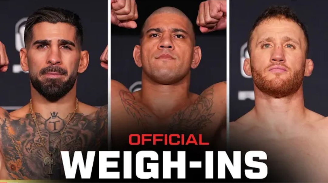 نجاح جميع المقاتلين في الميزان.. العد التنازلي ينطلق نحو UFC White House