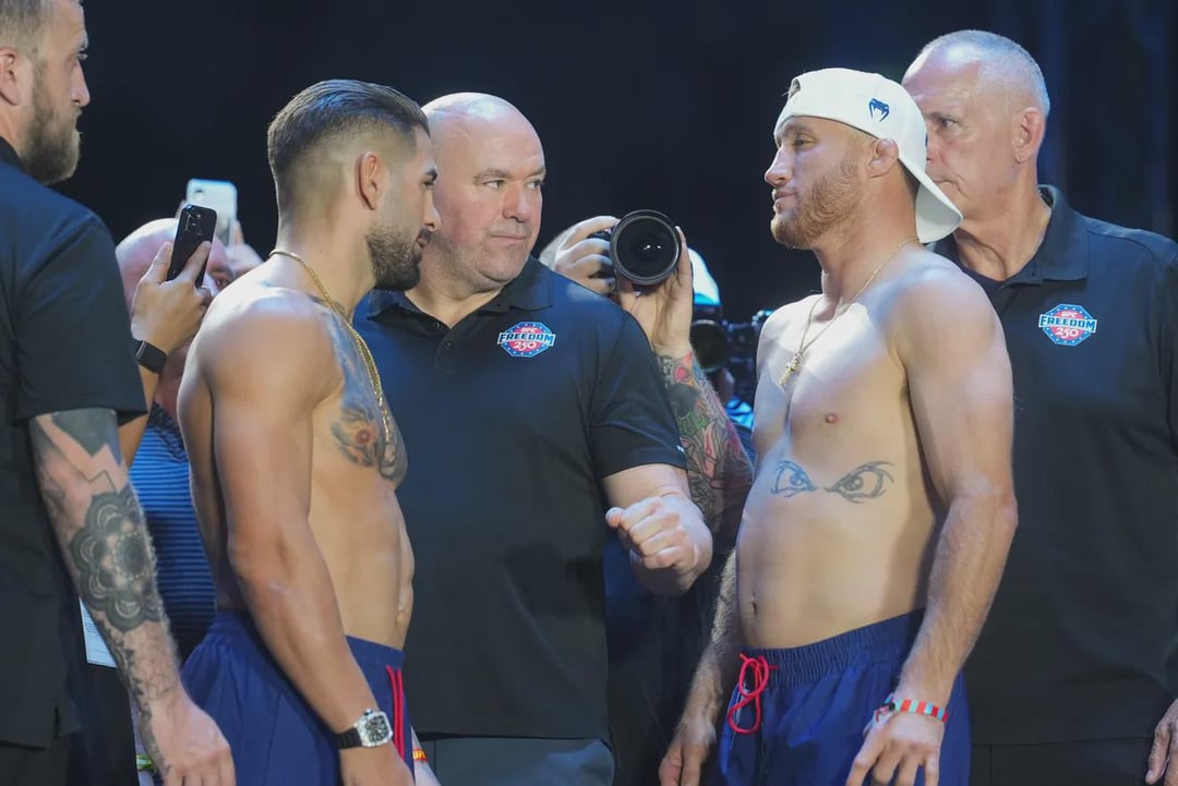 غيثجي يتحدى توبوريا: سأُنهي سجله المثالي في UFC White House