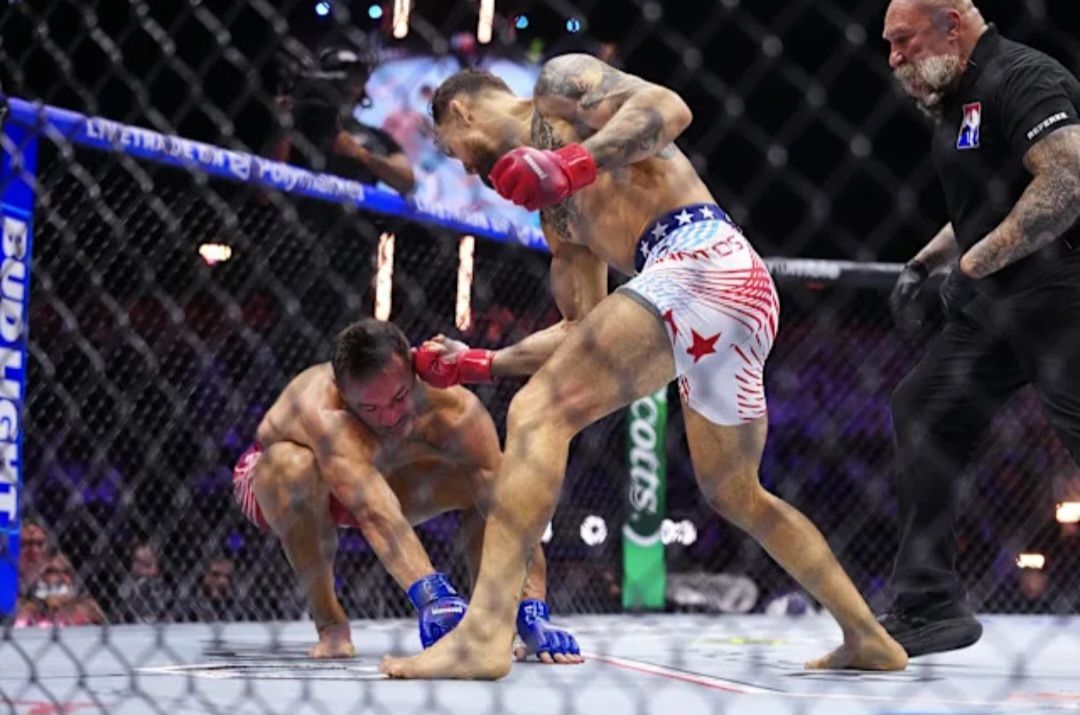 موريسيو روفي يُسقط مايكل تشاندلر بالضربة القاضية في UFC White House ويؤكد أحقيته بالمنافسة على اللقب