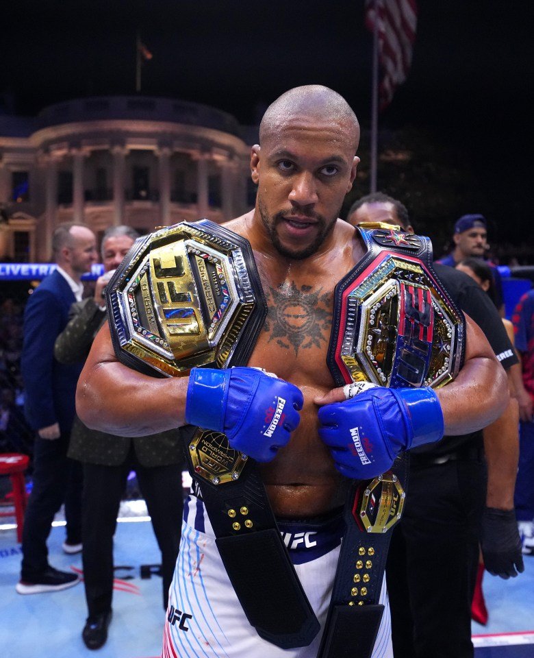 سيريل غان بعد التتويج في UFC White House: لدي عمل غير منتهٍ مع توم أسبينال