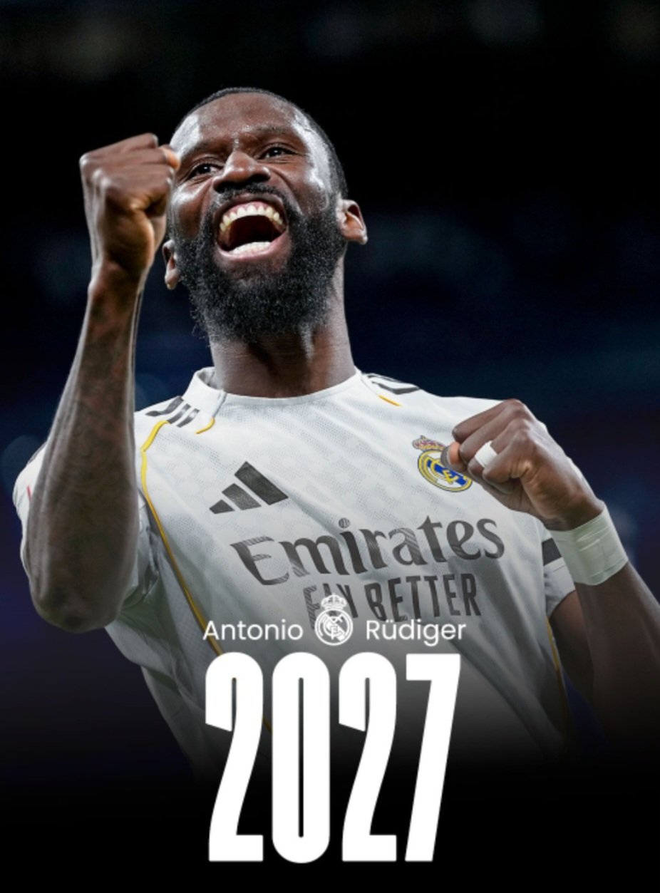 ريال مدريد يحسم مستقبل روديجر بعقد جديد حتى 2027 وينهي شائعات الرحيل