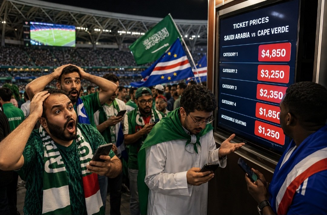 ارتفاع كبير في أسعار تذاكر مباراة السعودية والرأس الأخضر في كأس العالم 2026