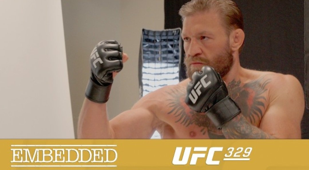 كونور ماكغريغور يبعث رسالة قوية في الحلقة الرابعة من سلسلة التحضيرات لـ UFC 329