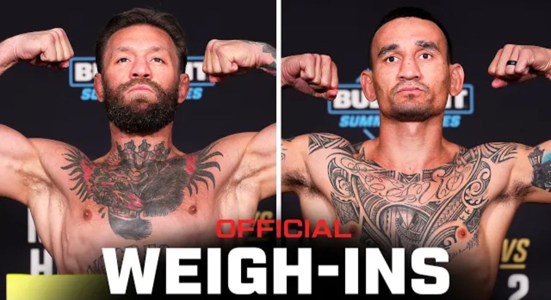 عودة ماكغريغور تقترب.. جميع مقاتلي UFC 329 ينجحون في اختبار الوزن