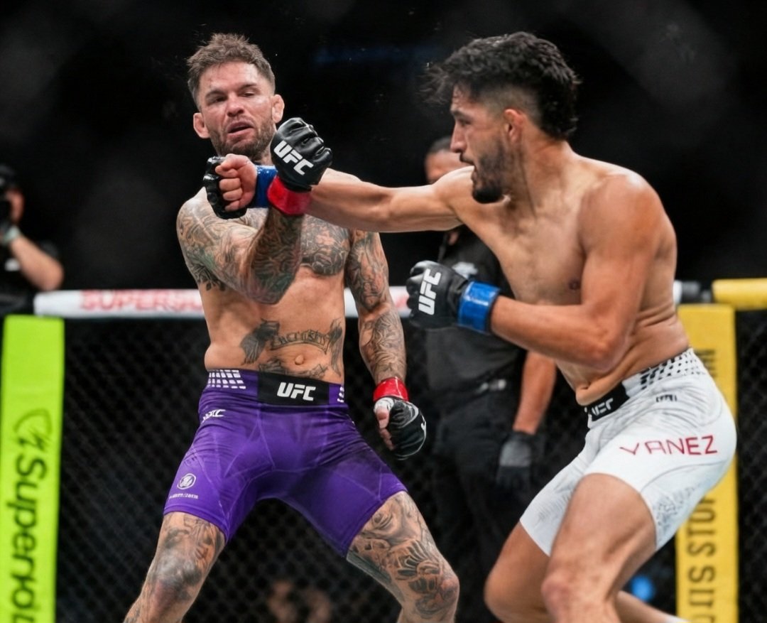 أدريان يانيز يُسقط كودي جاربرانت بالضربة القاضية في UFC 329