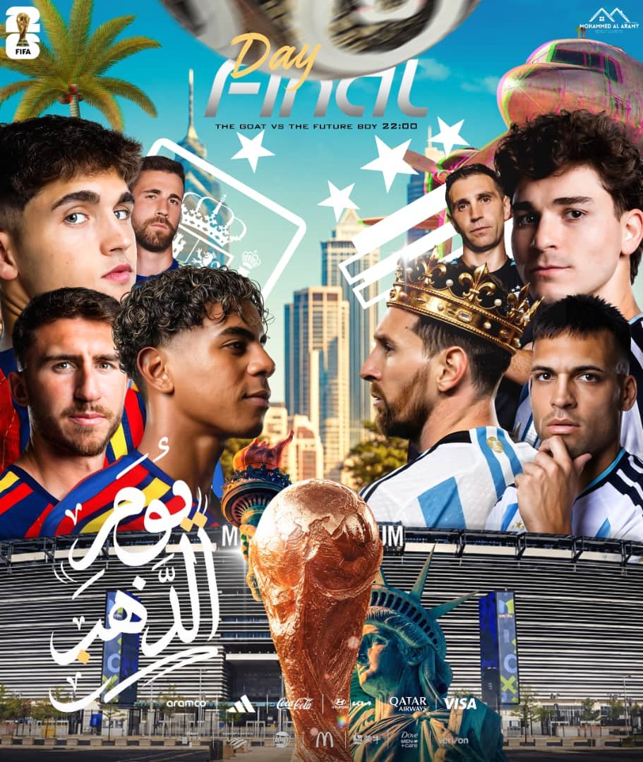 إسبانيا والأرجنتين.. نهائي مونديال 2026 بين الهيمنة الأوروبية وطموح التانجو التاريخي