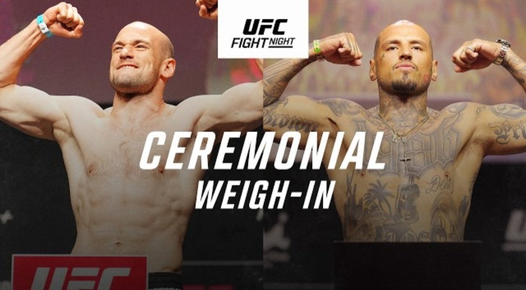نتائج الميزان الرسمية لعرض UFC Belgrade.. جميع المقاتلين يجتازون الاختبار بنجاح