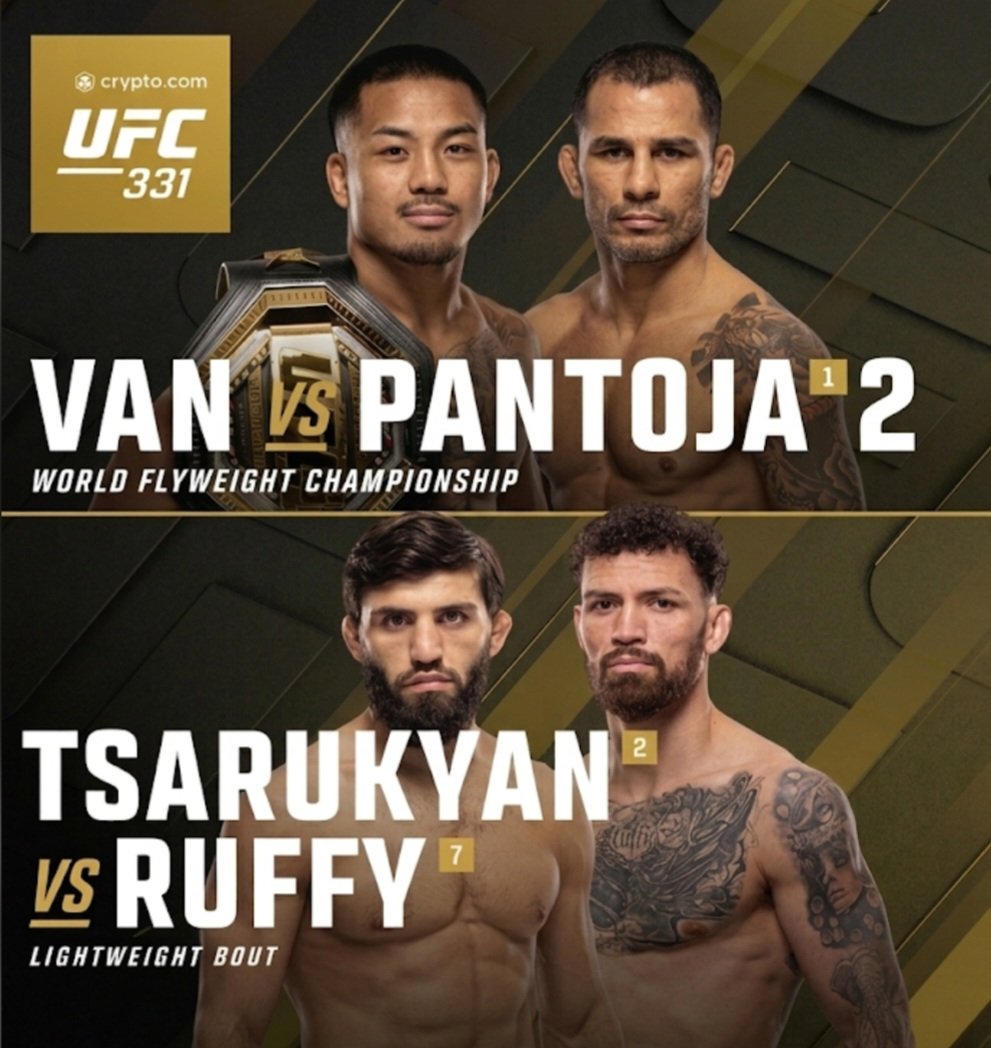 الإعلان عن نزالَي UFC 331 الرئيسي والمشترك.. جوشوا فان يواجه بانتوجا مجددًا وتساروكيان أمام روفي