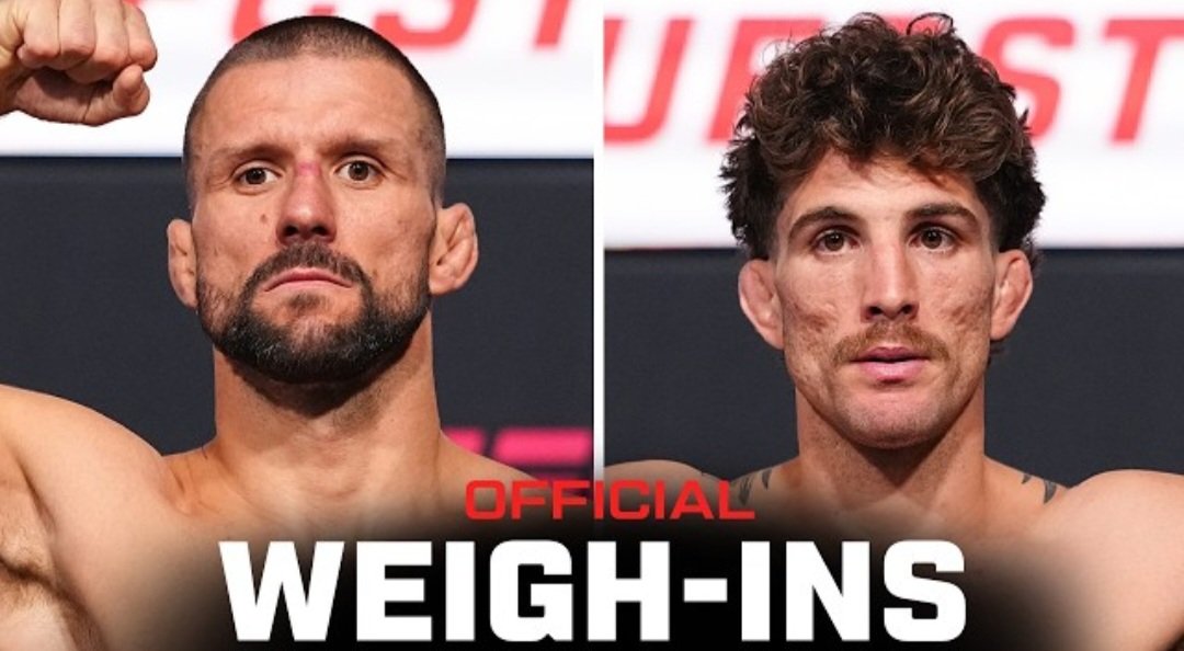 نتائج الميزان قبل UFC Vegas 120.. غامروت وسالكيلد يجتازان اختبار الوزن