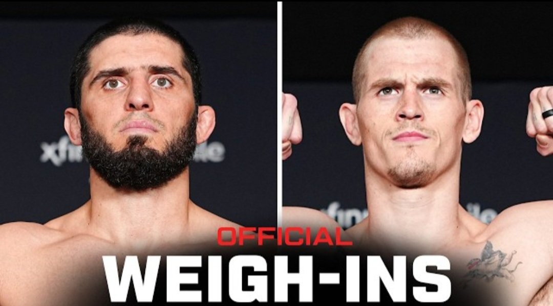 ماخاشيف وغاري يجتازان الميزان بنجاح قبل UFC 330