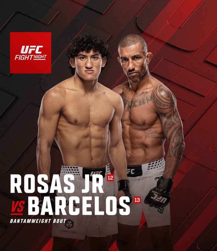 راؤول روساس جونيور يتصدر UFC Vegas 121 في مواجهة المخضرم راوني بارسيلوس
