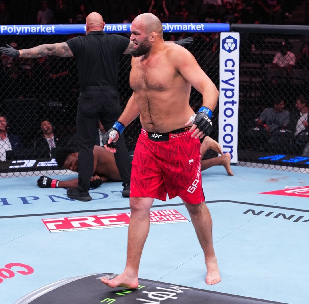 شامل غازييف يعود إلى الانتصارات بواحدة من أسرع ضرباته القاضية في UFC Sacramento