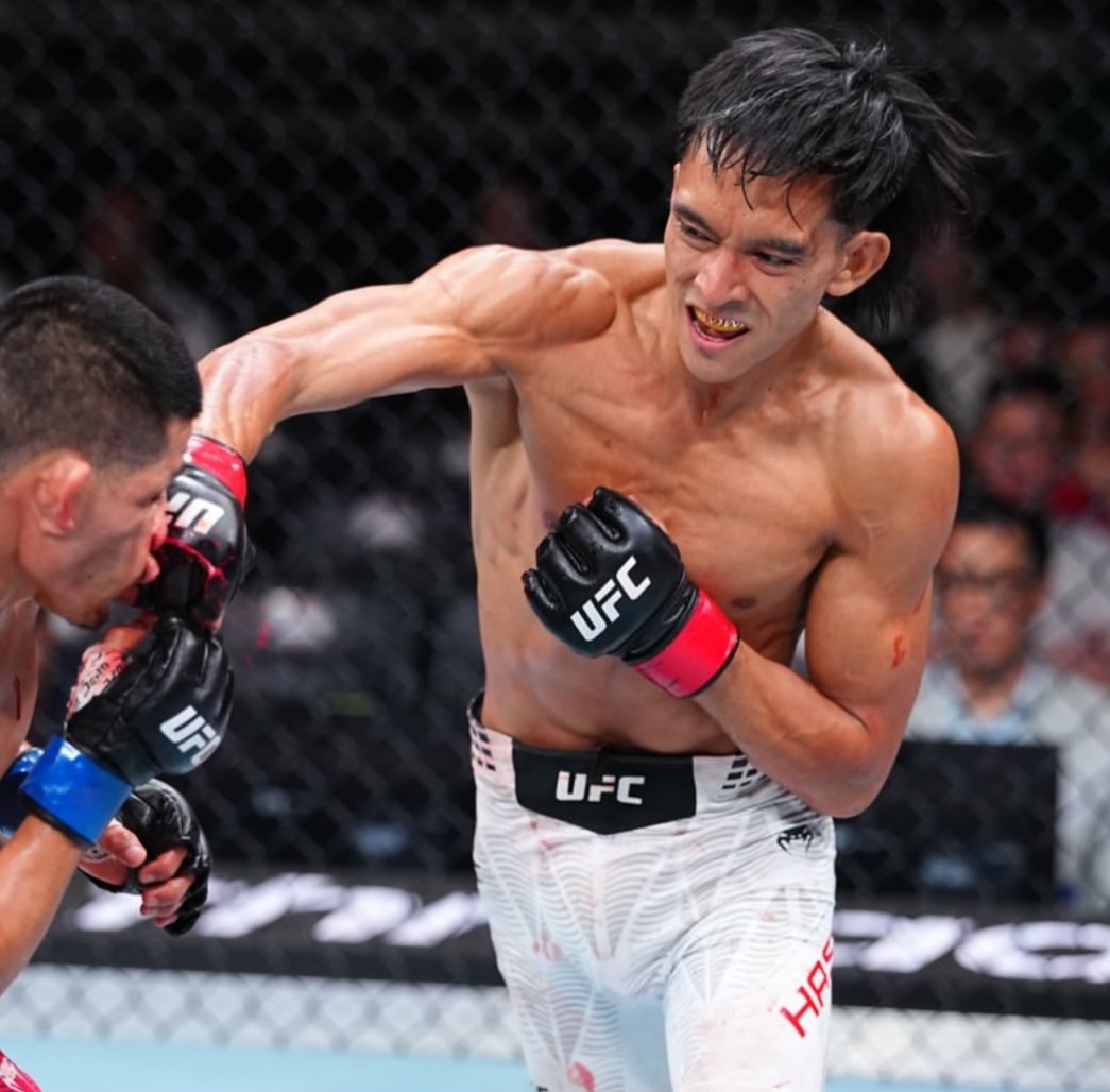بلال حسن يخطف الأنظار في UFC Shanghai.. ضربة قاضية صاروخية تُبقي سجله بلا هزيمة