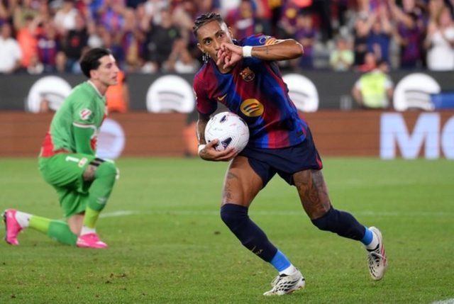 برشلونة يضرب رايو فاليكانو بخماسية ويواصل انطلاقته المثالية في الليجا