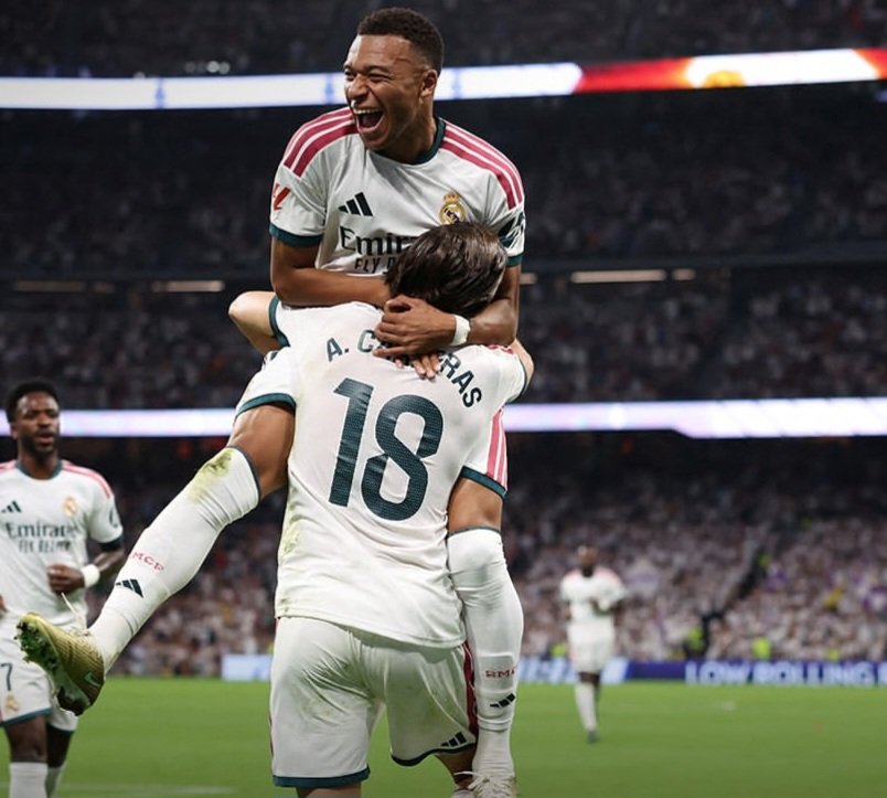 مبابي يقود ريال مدريد لاكتساح رايو فايكانو برباعية في الدوري الإسباني