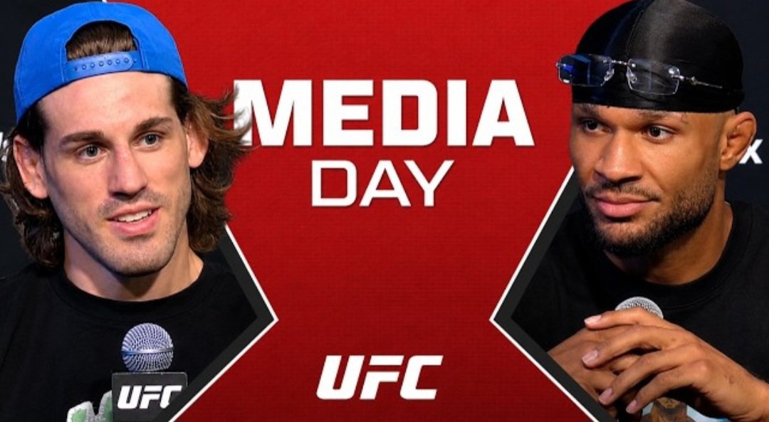 بريندان ألين وكريستيان ليروي دنكان يتحدثان قبل نزال UFC Vegas 122