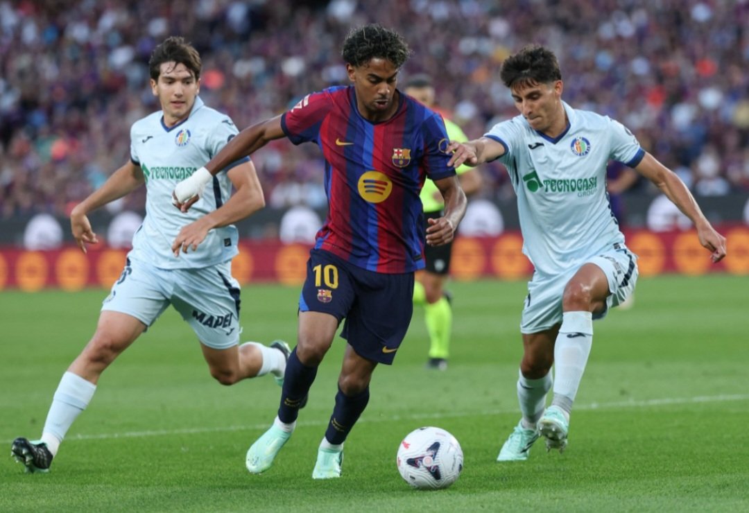 برشلونة يهزم خيتافي بثلاثية ويواصل انطلاقته المثالية في الدوري الإسباني