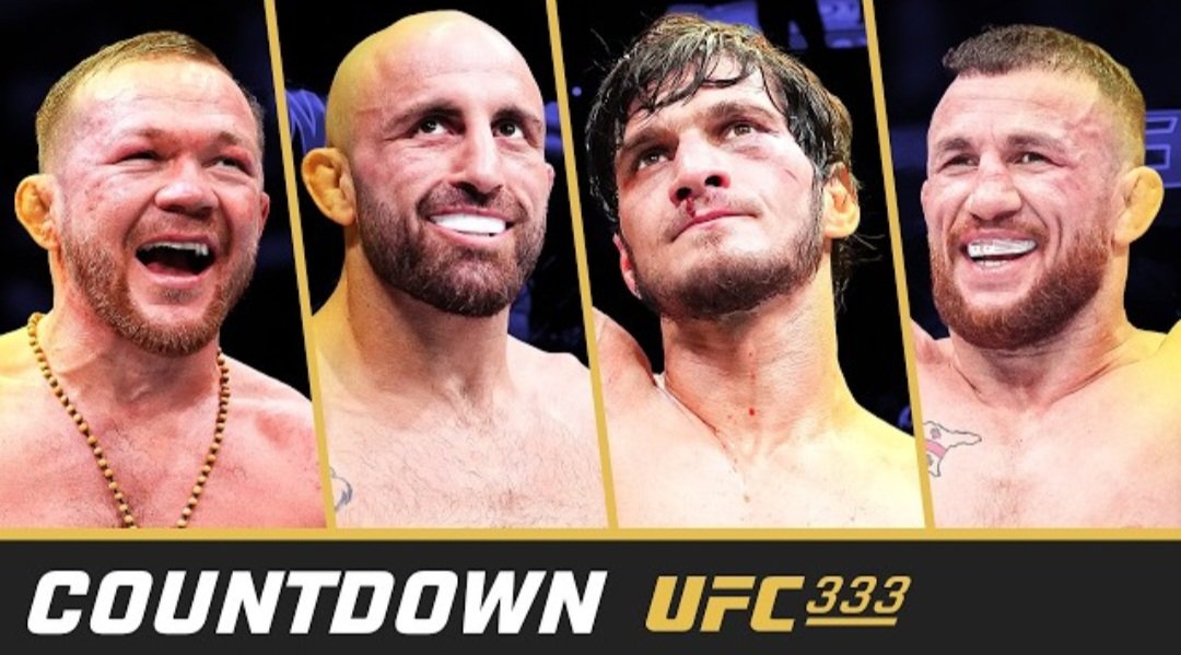 Countdown UFC 333.. كواليس نزالي اللقب والثلاثية المرتقبة في أبوظبي
