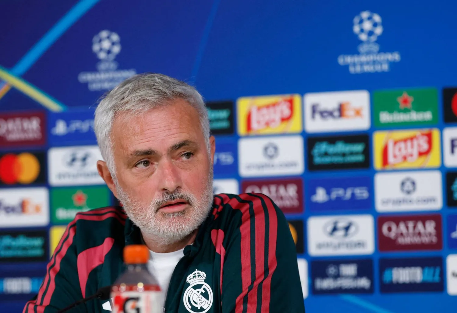 مورينيو يجري 5 تغييرات في تشكيل ريال مدريد أمام لايبزيج