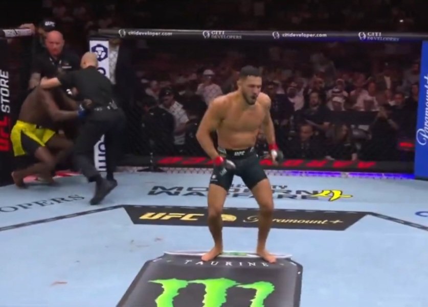 آرون بيكو يسقط لوسيني كيتا بالضربة القاضية في UFC 333